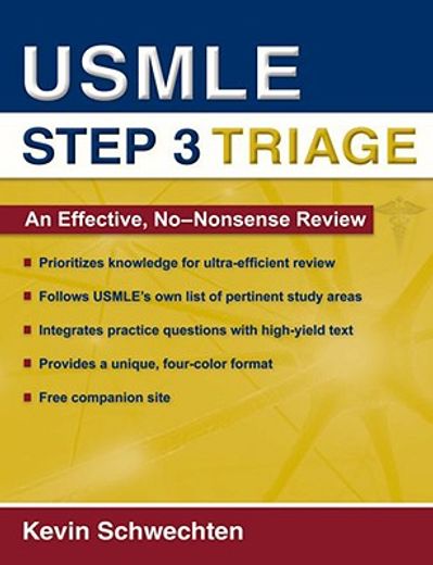 usmle step 3 triage,an effective, no-nonsense review