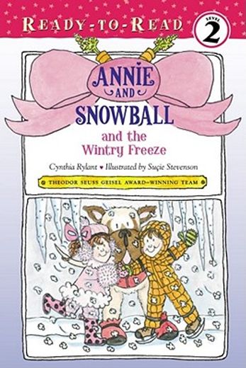 annie and snowball and the wintry freeze