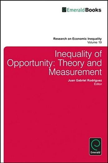 inequality of opportunity,theory and measurement