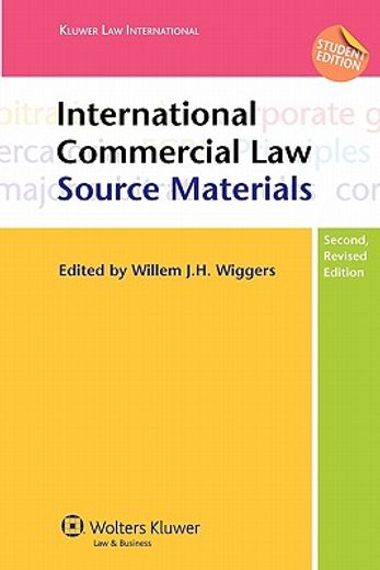 international commercial law, source materials