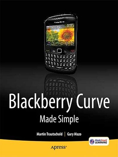 blackberry curve made simple,for the blackberry curve 8500 series (en Inglés)