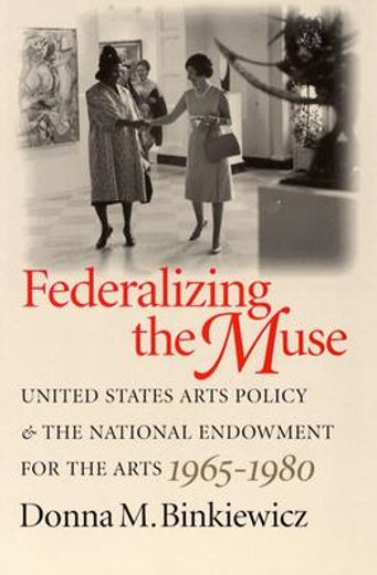 federalizing the muse,united states arts policy and the national endowment for the arts, 1965-1980