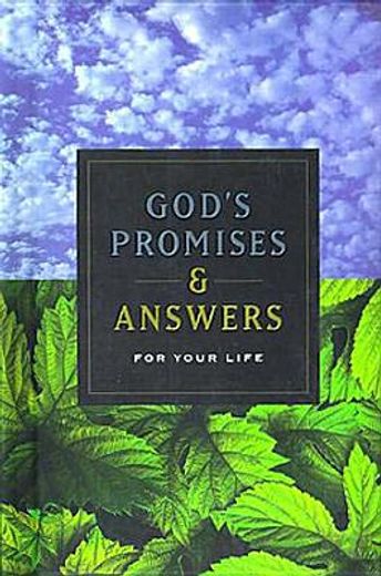 god´s promises & answers for your life (in English)