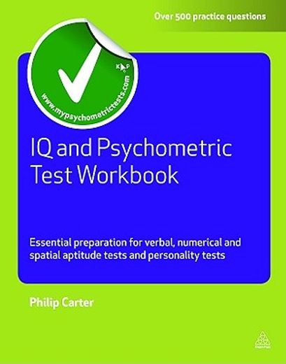 iq and psychometric test workbook (in English)