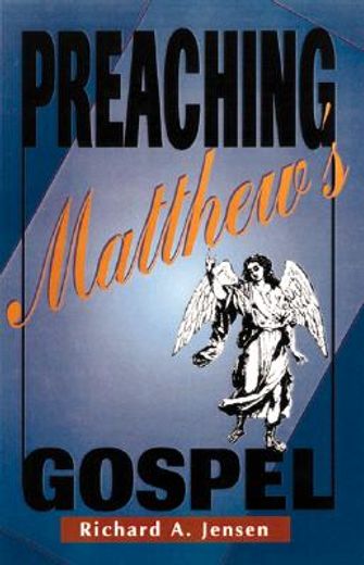 preaching matthew´s gospel,a narrative approach