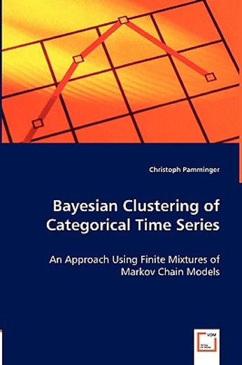 bayesian clustering of categorical time series