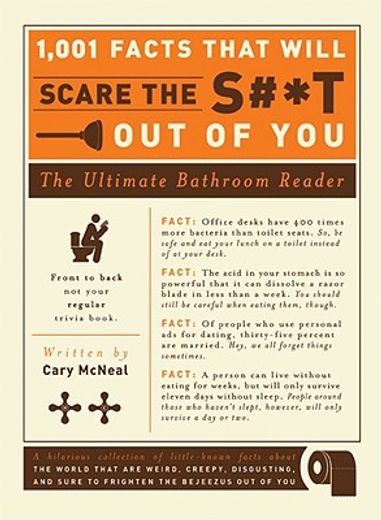 1,001 facts that will scare the s#*t out of you,the ultimate bathroom book