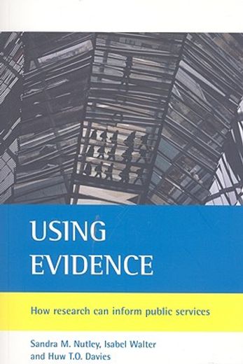 using evidence,how research can inform public services