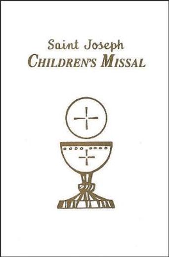 saint joseph childrens missal (en Inglés)
