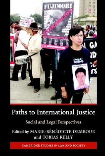 paths to international justice,social and legal perspectives
