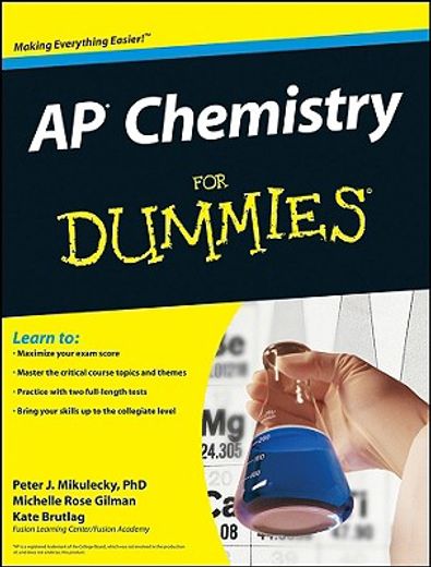 ap chemistry for dummies (en Inglés)