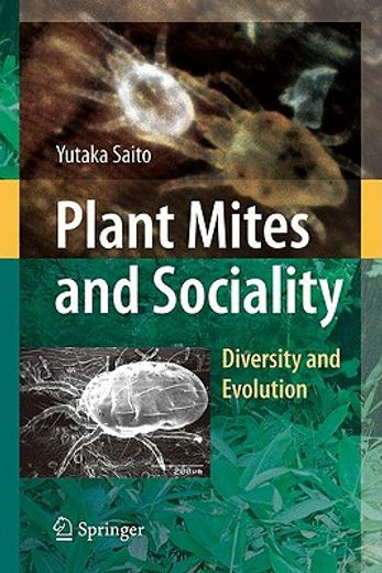 plant mites and sociality,diversity and evolution