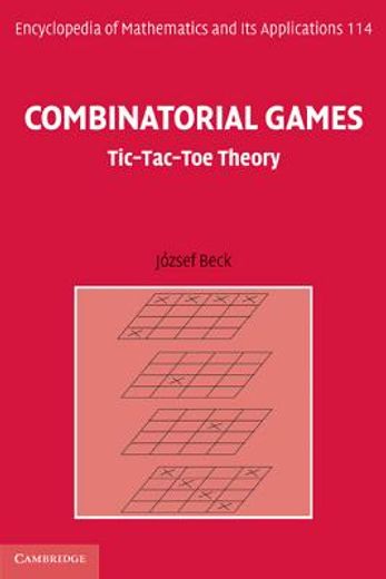 combinatorial games,tic-tac-toe theory