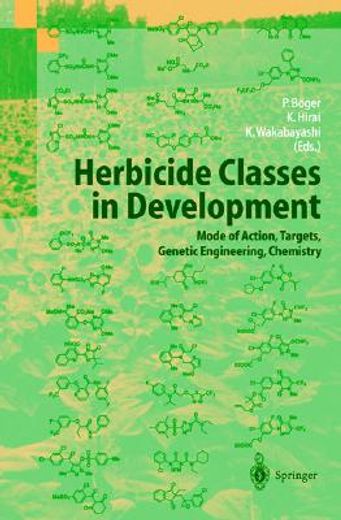 herbicide classes in development,mode of action, targets, genetic engineering, chemistry