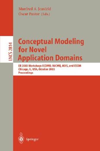 conceptual modeling for novel application domains (en Inglés)