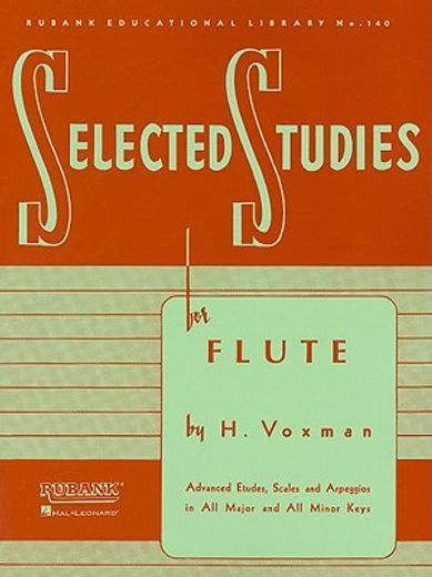 Selected Studies: For Flute (en Inglés)