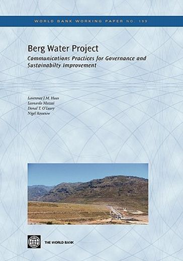 berg water project,communication practices for governance and sustainability improvement
