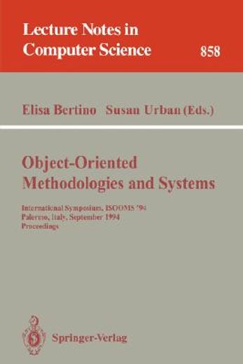 object-oriented methodologies and systems (in English)