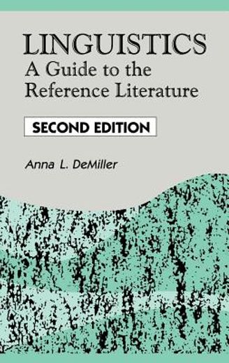linguistics,a guide to the reference literature
