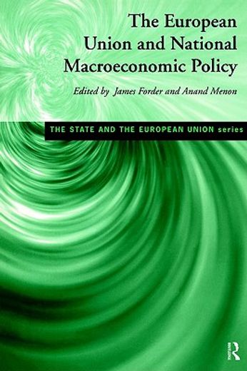 the european union and national macroeconomic policy.