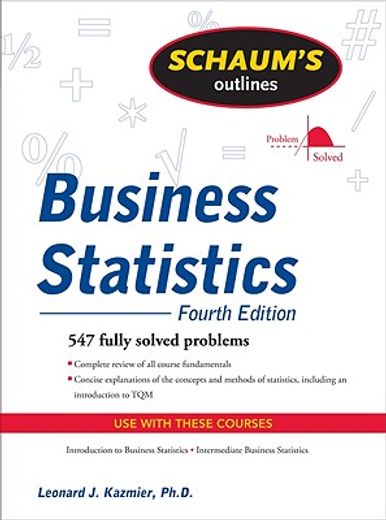 schaum´s outline of business statistics (en Inglés)