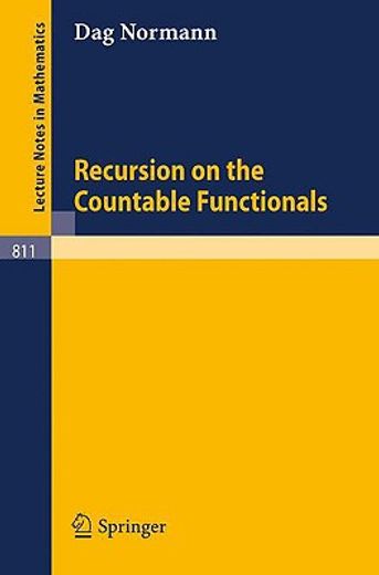 recursion on the countable functionals (en Inglés)