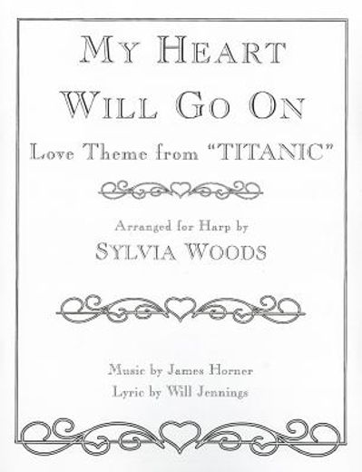 my heart will go on: love theme from "titanic",arranged for harp