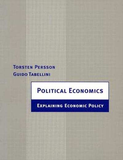 political economics,explaining economic policy