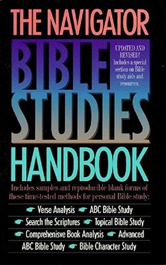 the navigator bible studies handbook