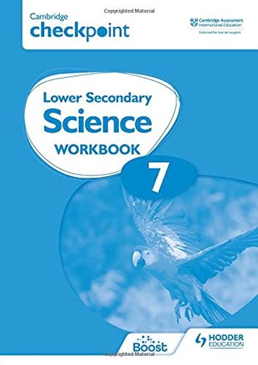 Cambridge Checkpoint Lower Secondary Science Workbook 7: Hodder Education Group (en Inglés)
