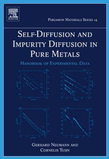 Self-Diffusion and Impurity Diffusion in Pure Metals: Handbook of Experimental Data Volume 14 (en Inglés)