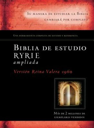 biblia de estudio ryrie ampliada / ryrie study bible,version reina-valera 1960