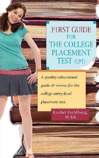f1rst guide for the college placement test (cpt) (in English)