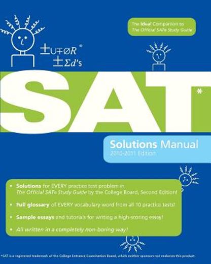 tutor ted ` s sat solutions manual