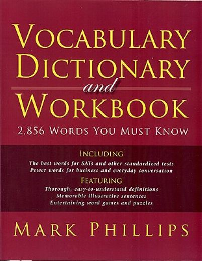 vocabulary dictionary and workbook,2,856 words you must know