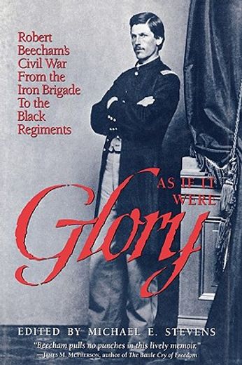 as if it were glory,robert beecham´s civil war from the iron brigade to the black regiments