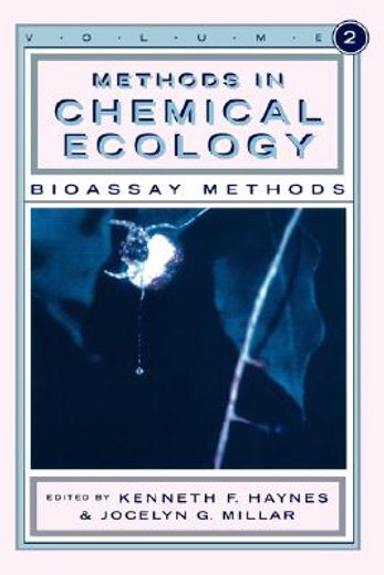 methods in chemical ecology,bibassay methods