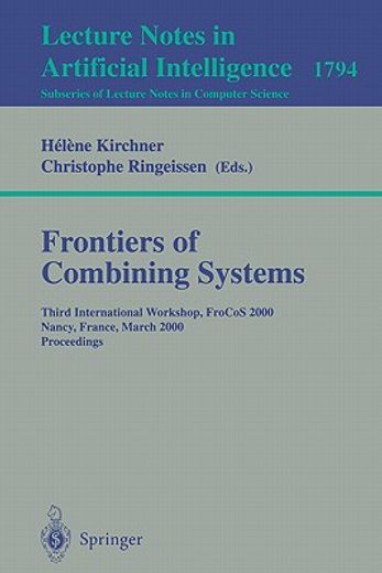 frontiers of combining systems