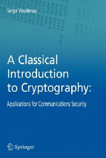 a classical introduction to cryptography (en Inglés)