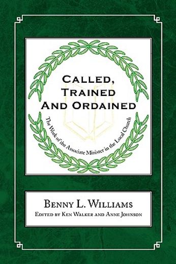 called, trained and ordained (en Inglés)