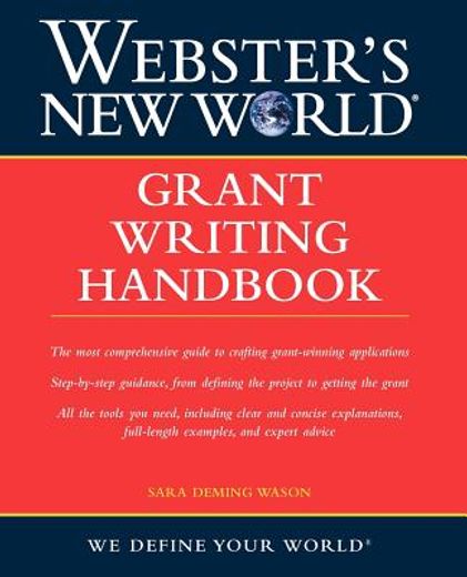 webster´s new world grant writing handbook (in English)