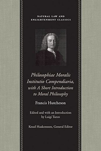 philosophiae moralis institutio compendiaria,with a short introduction to moral philosophy (en Inglés)