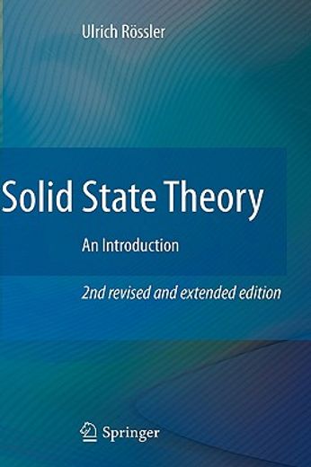 solid state theory,an introduction