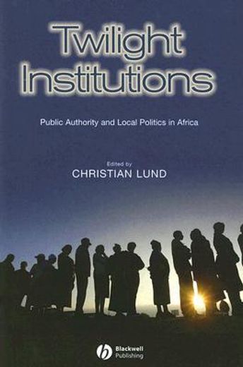 twilight institutions,public authority and local politics in africa