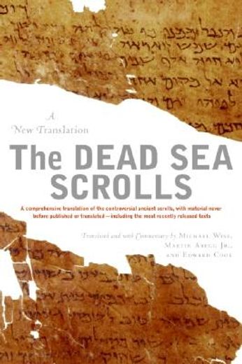 the dead sea scrolls,a new translation (en Inglés)