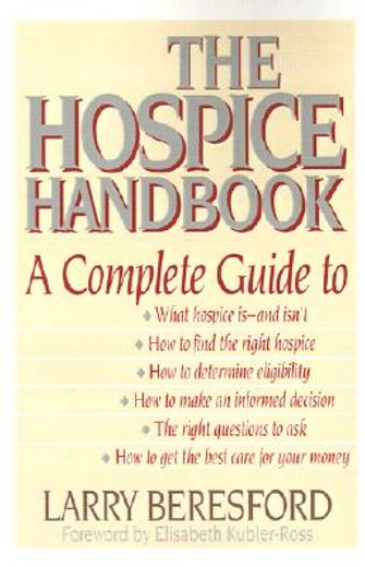 the hospice handbook,a complete guide
