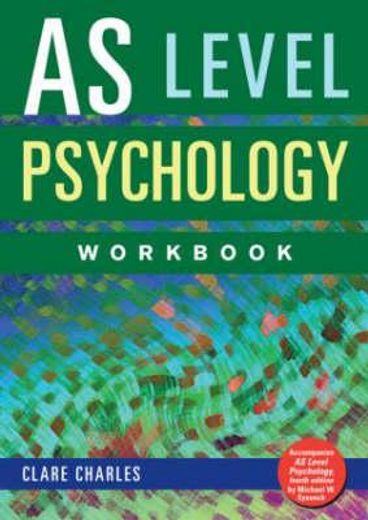 As Level Psychology Workbook (en Inglés)