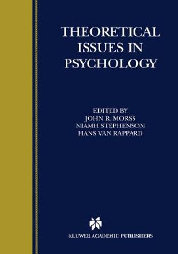 theoretical issues in psychology (in English)