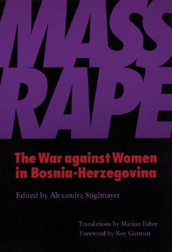 mass rape,the war against women in bosnia-herzegovina
