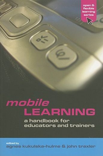 mobile learning,a handbook for educators and trainers